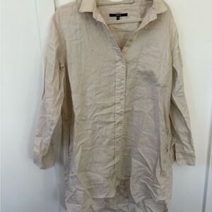 Quince linen dress size medium